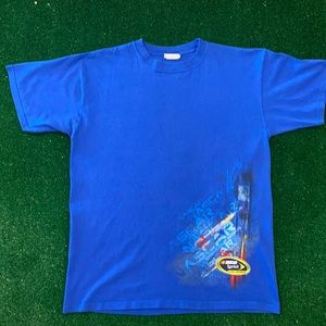 Blue vintage NASCAR